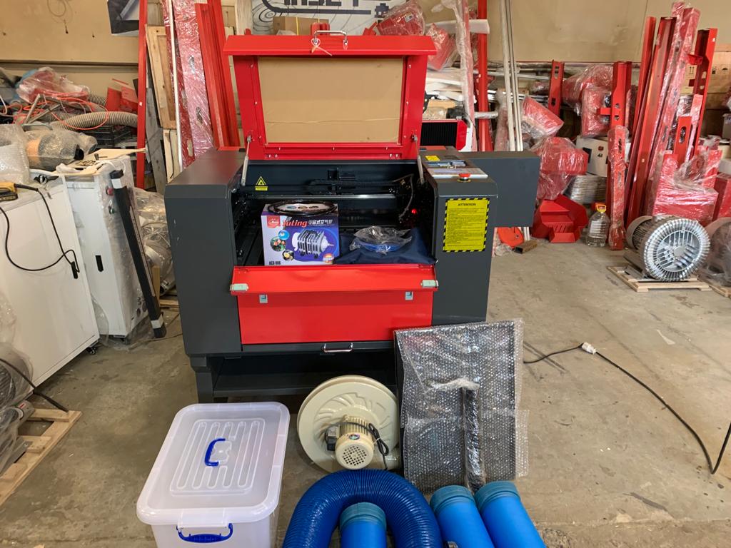 Лазерный станок CO2 c ЧПУ 600х900мм 100Вт/Ruida/medium